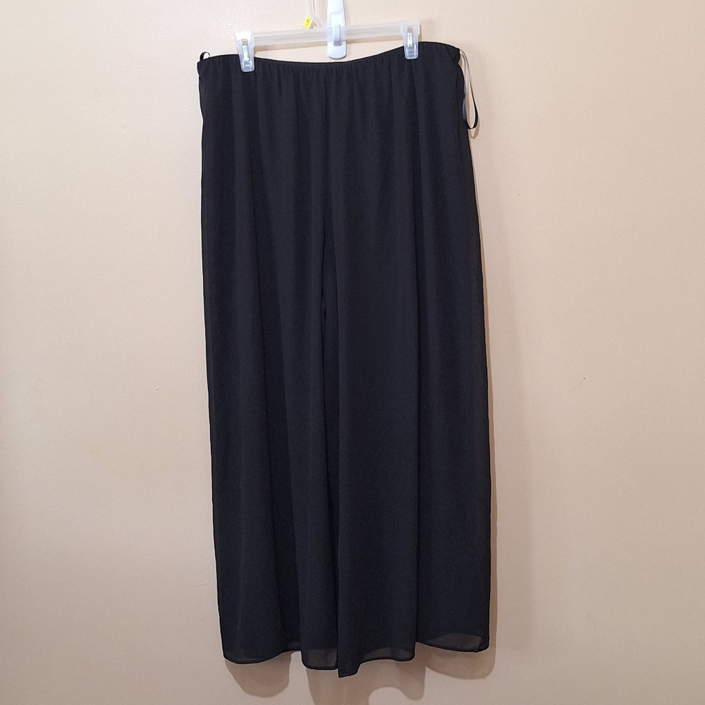 Alex Evenings Wide Leg Flowy Pants